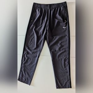 Grey/Black  Fila Track Pants